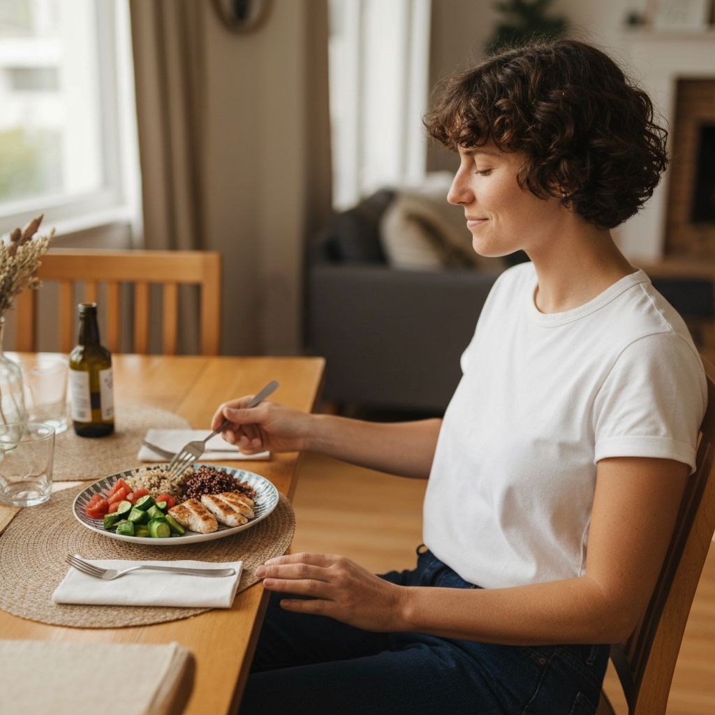 Developing balanced eating habits